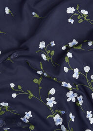 Petite Aria Dress, Midnight Blue, hi-res