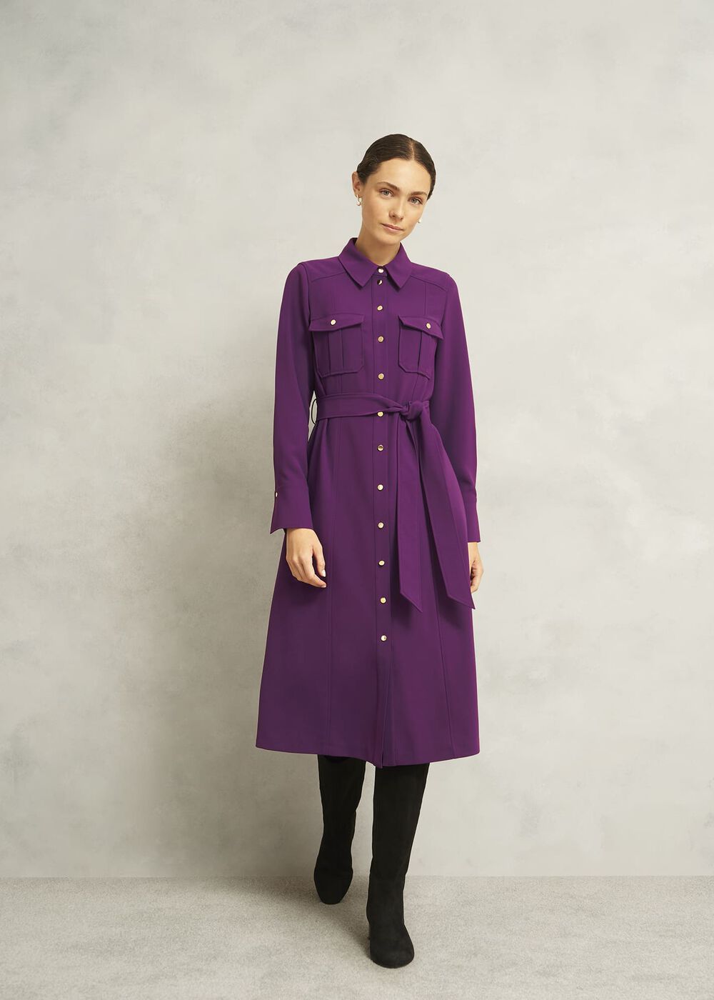 Violet Dress, Vibrant Purple, hi-res