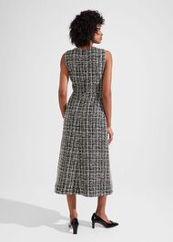 Adelaide Dress, Black Ivory, hi-res