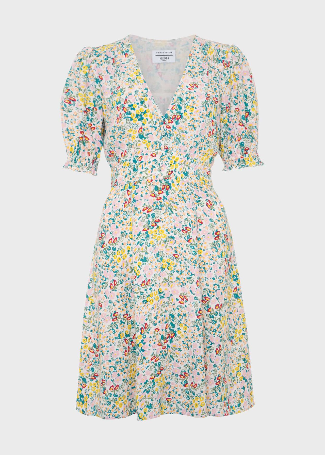 Farley Dress, Ivory Multi, hi-res