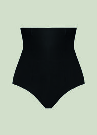 Moderate Control High Waist Slimming Brief, Black, hi-res