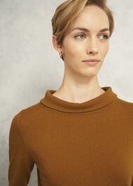 Audrey Sweater, Rust Orange, hi-res