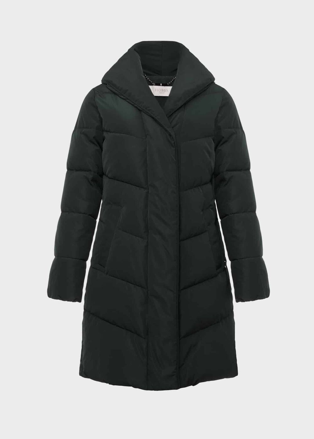 Indira Water Resistant Puffer Jacket, Dark Ivy Green, hi-res