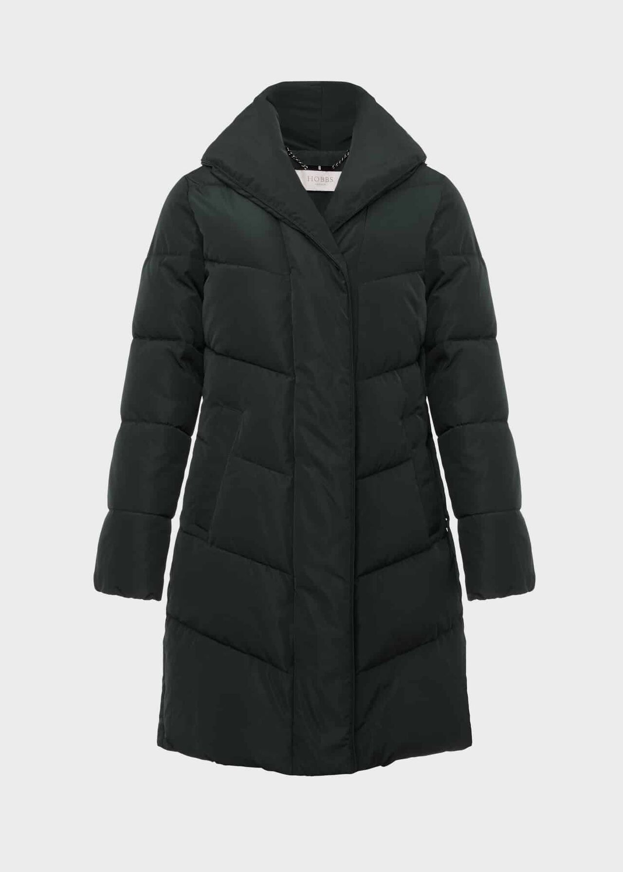 Indira Water Resistant Puffer Jacket, Dark Ivy Green, hi-res