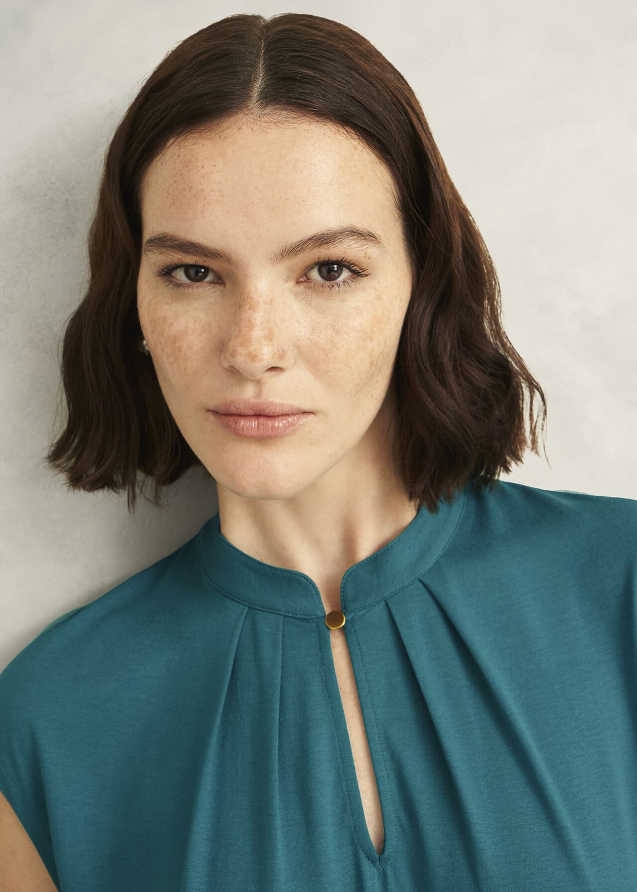 Maeve Top, Myrtle Green, hi-res