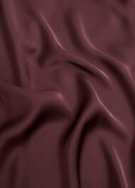 Lulworth Satin Blouse, Cocoa Brown, hi-res