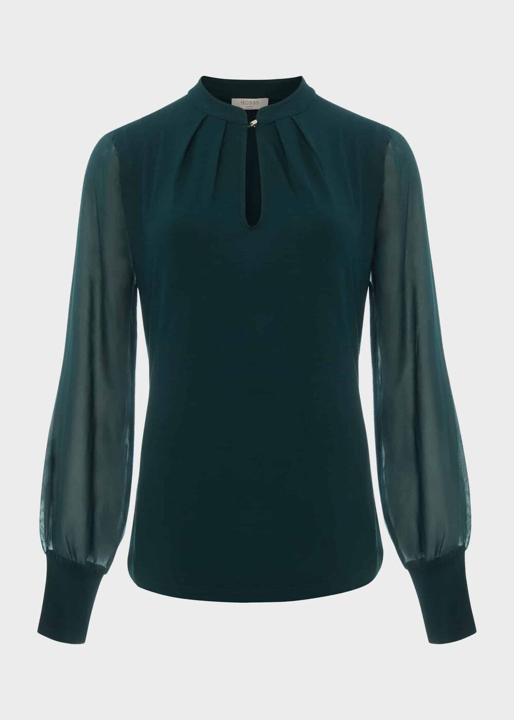 Margot Top, Pine Green, hi-res