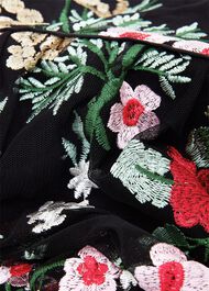 Dana Embroidered Dress, Black Multi, hi-res