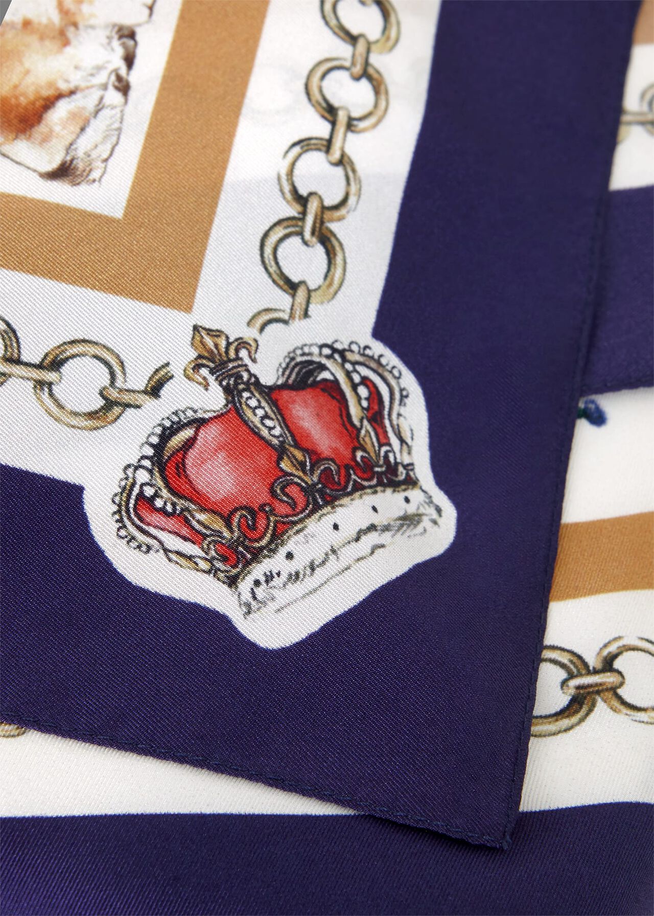 Coronation Scarf, Ivory, hi-res