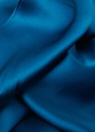 Haisley Silk Dress, Kingfisher Blue, hi-res