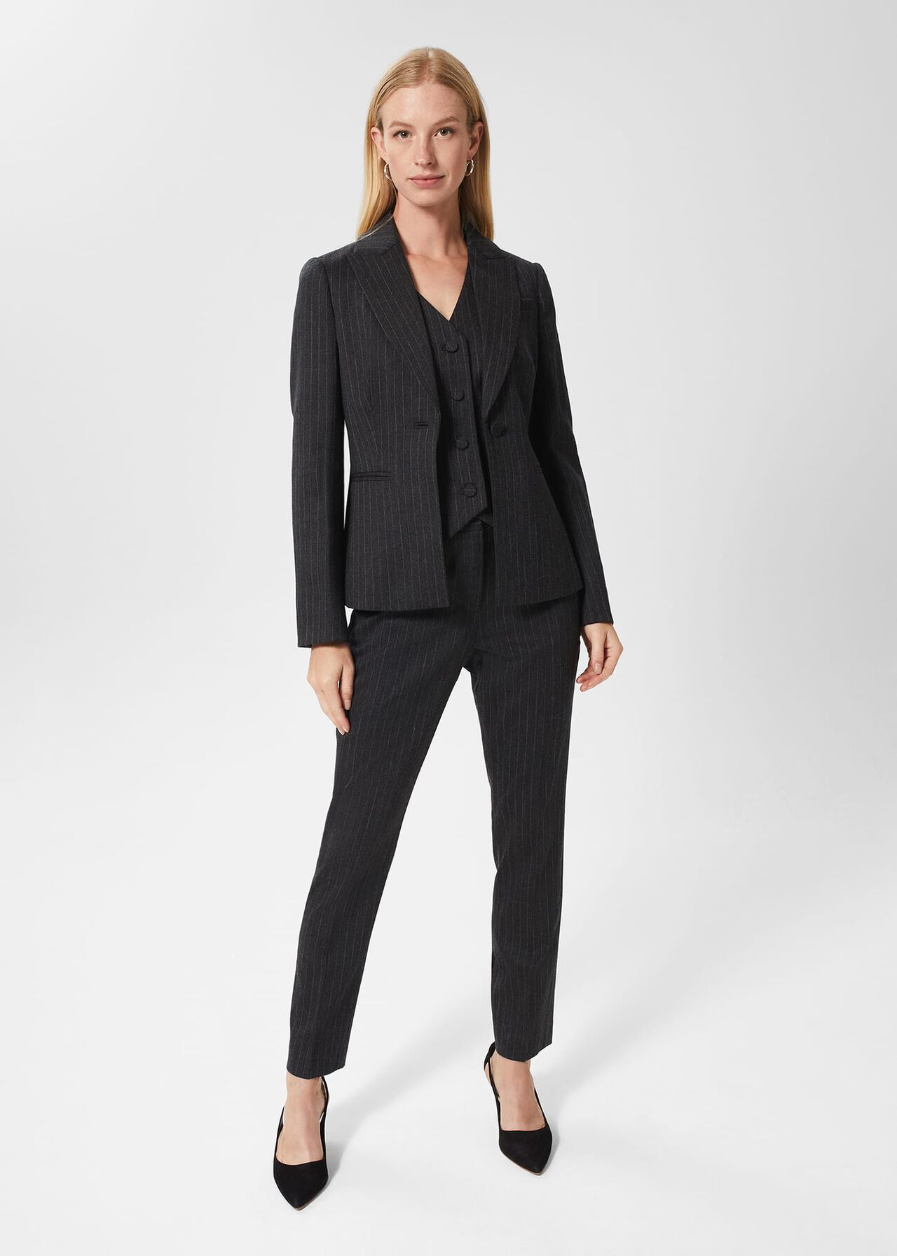 Chelsea Jacket, Charcoal Ivory, hi-res