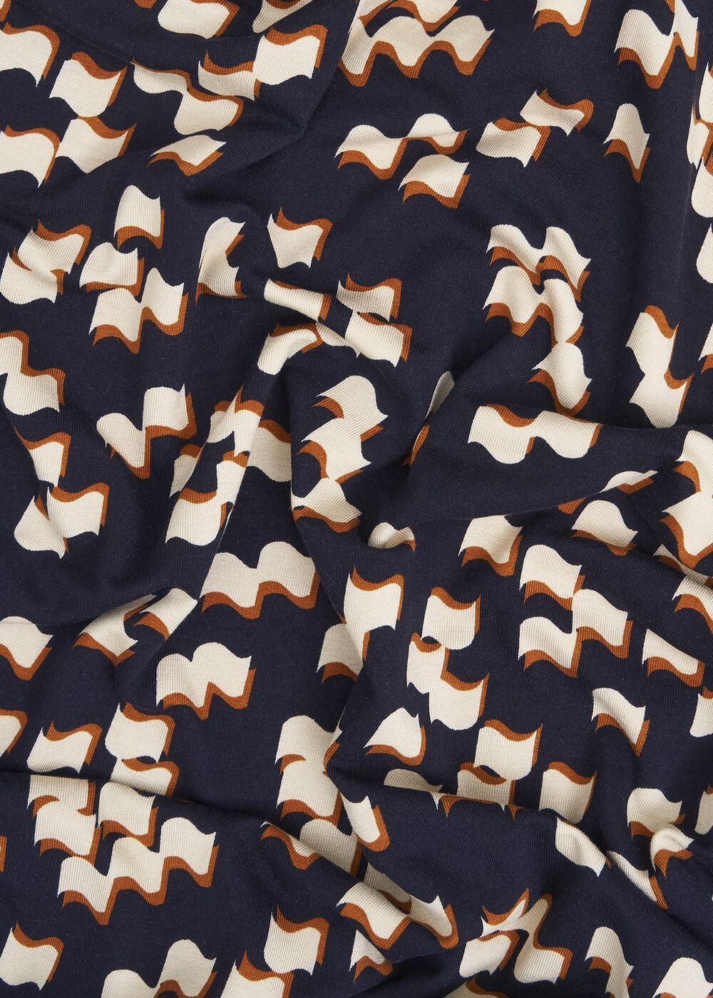 Harlie Jersey Dress, Navy Multi, hi-res