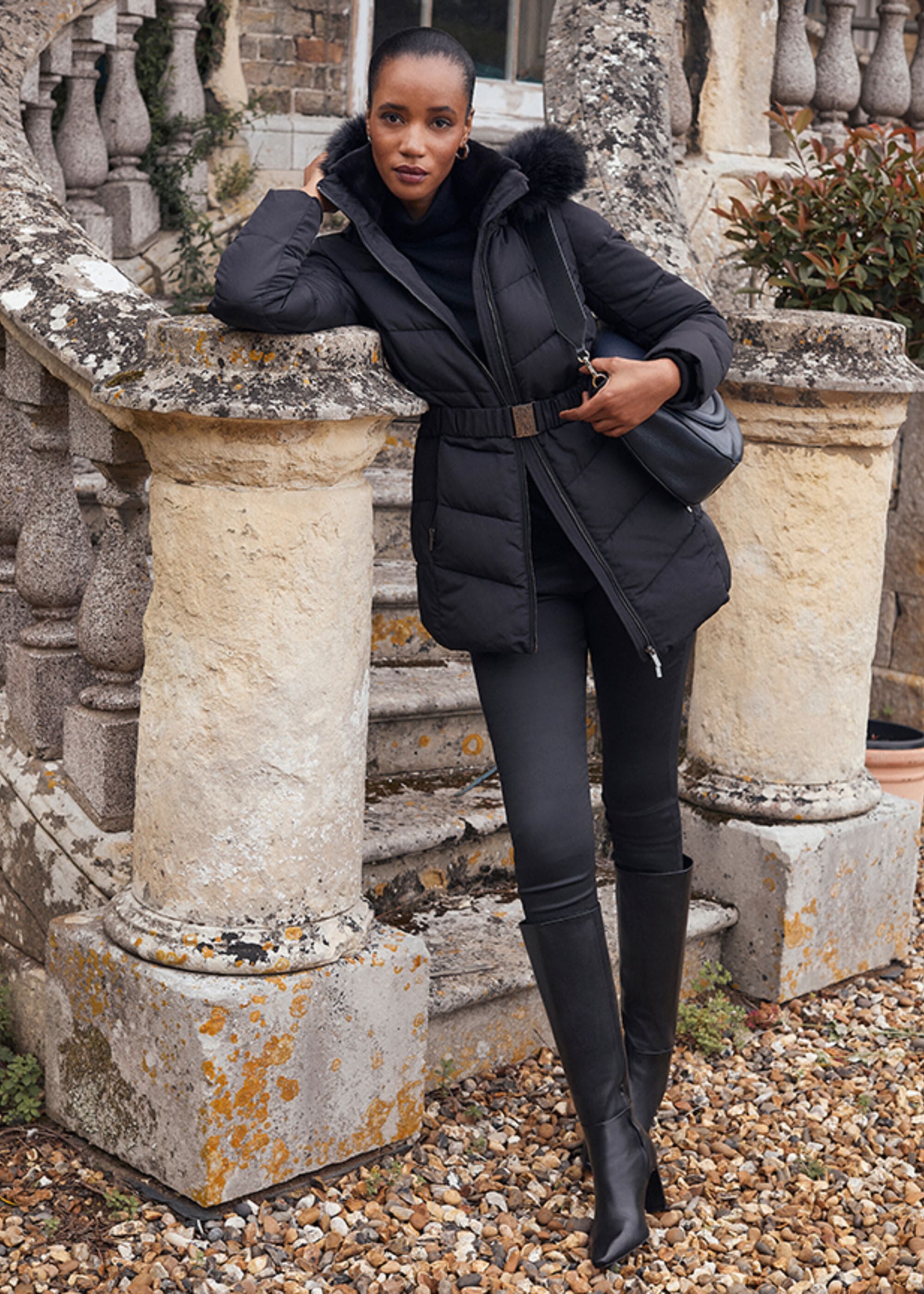 Hobbs sale puffa coat