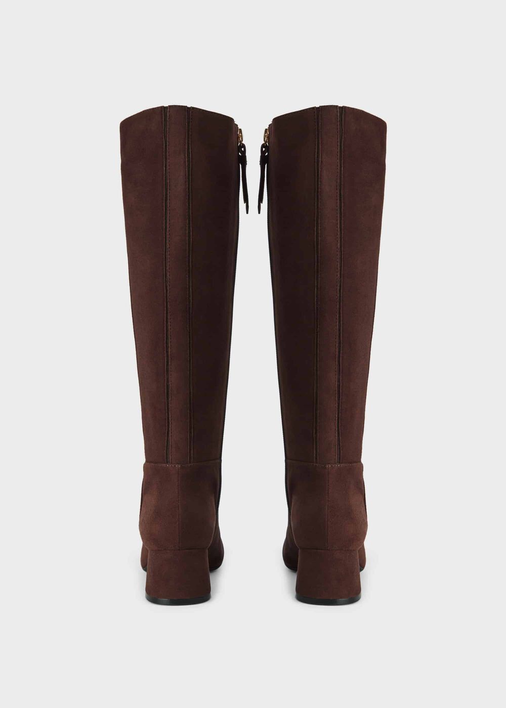 Hailey Flexi Knee Boot, Chocolate, hi-res