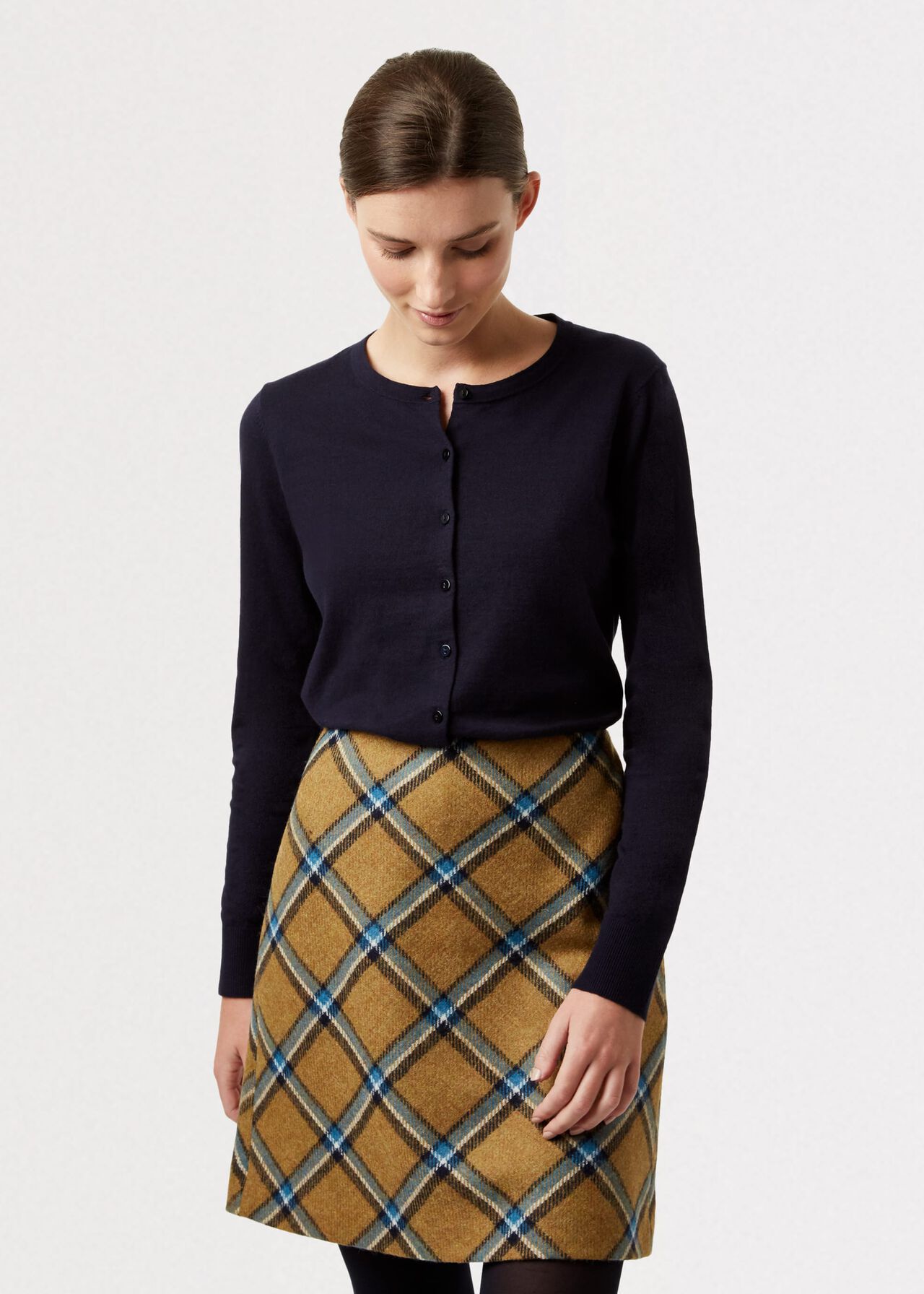 Maddie Cardigan, Navy, hi-res