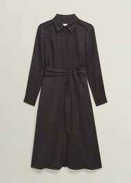 Allegra Dress, Deep Brown, hi-res