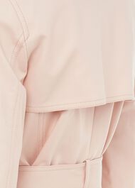 Raegan Water Resistant Mac, Pale Pink, hi-res