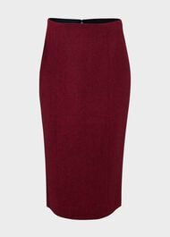Daniella Wool Skirt, Pink Multi, hi-res