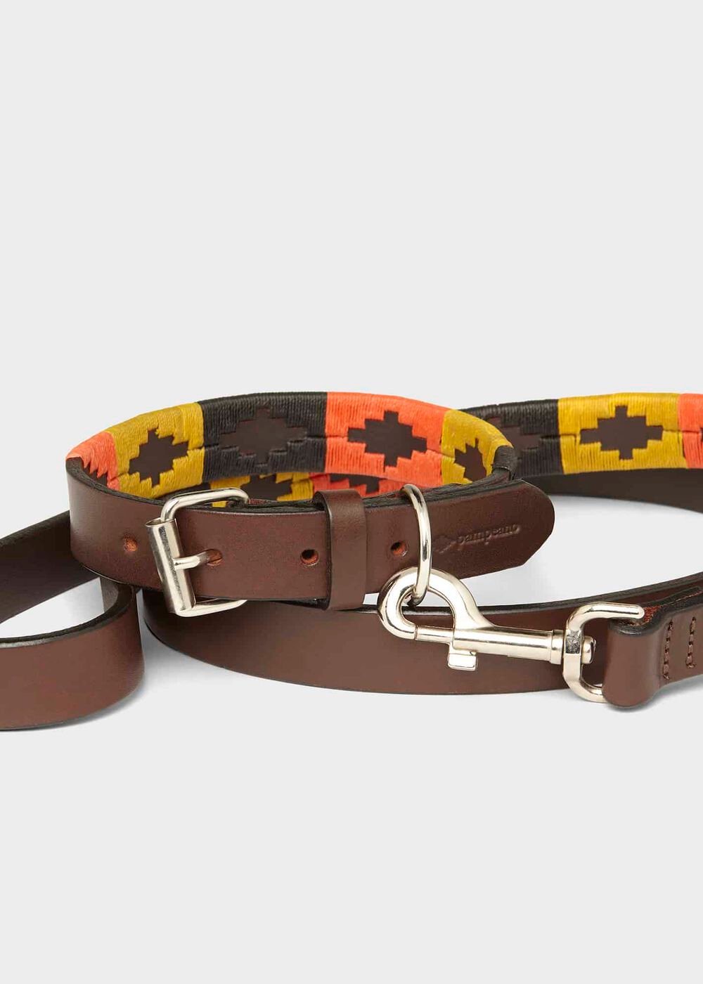 Leather Dog Collar, Multi, hi-res