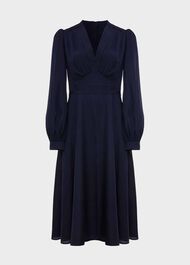 Adrianna Dress, Midnight Navy, hi-res