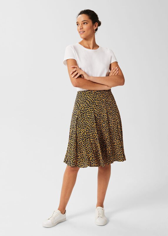 Inez Printed Skirt