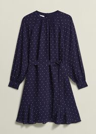 Rosie Dress, Navy Ivory, hi-res