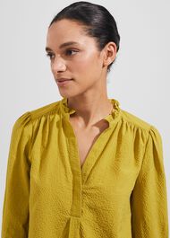 Gabriella Blouse, Light Olive, hi-res