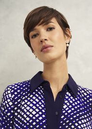 Elodie Shirt Dress, Multi, hi-res