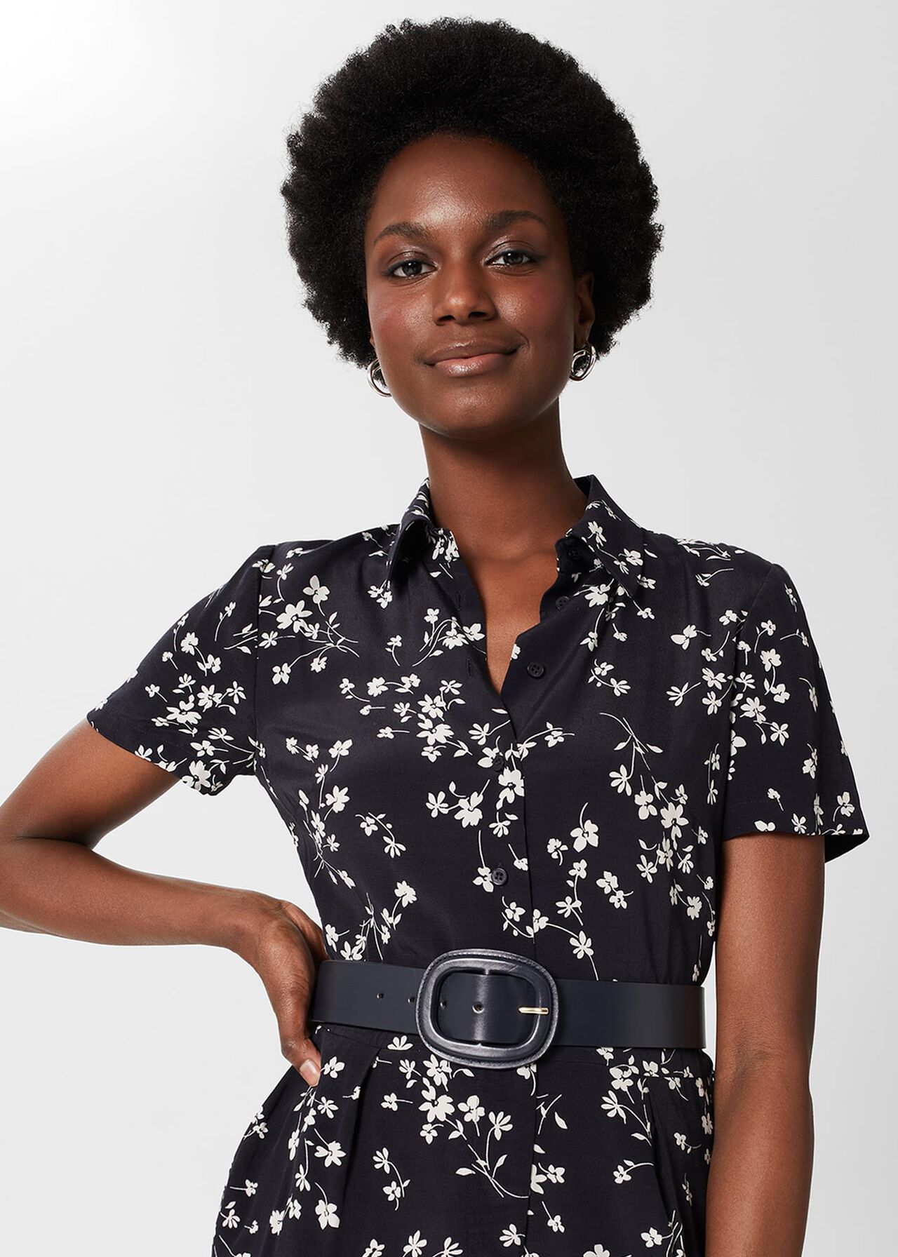 Abbie Belt, Navy, hi-res