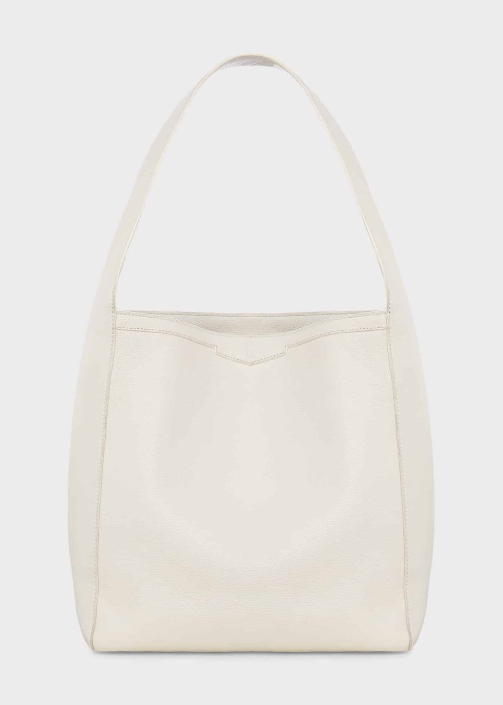 Filey Hobo Bag, White, hi-res