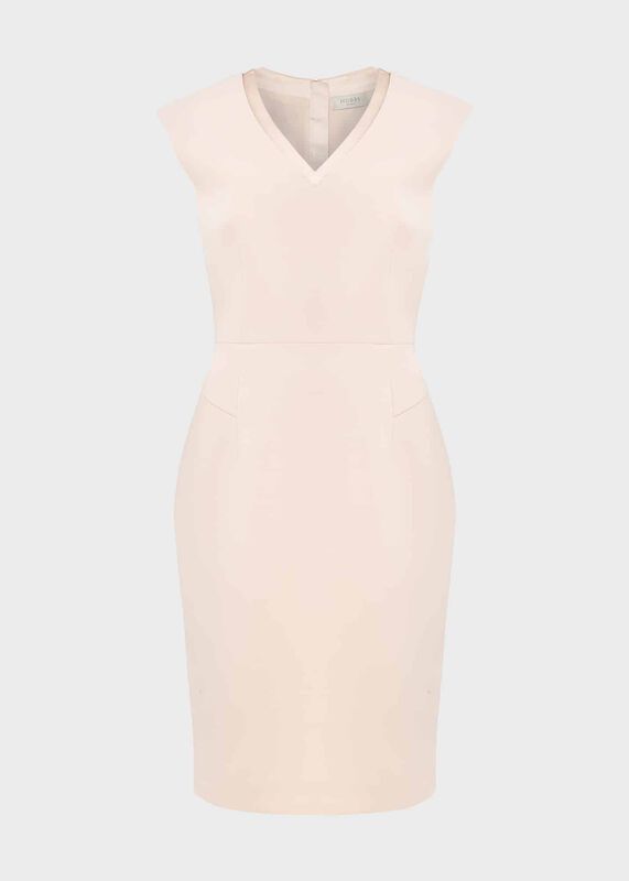 Frida V Neck Shift Dress