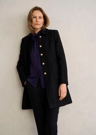 Gabrielle Blouse, Midnight Purple, hi-res