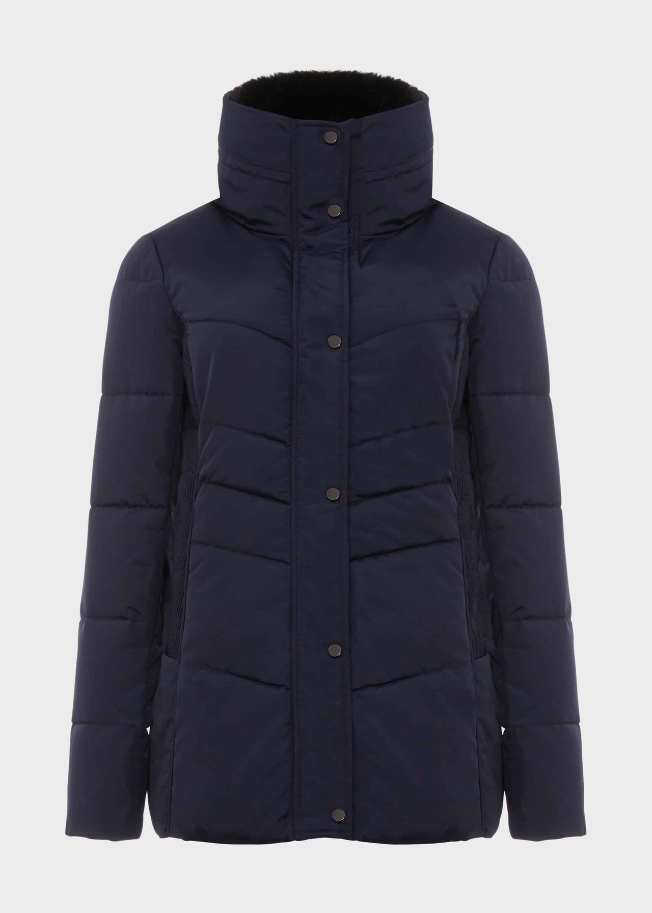 Izzy Puffer Jacket, Navy, hi-res