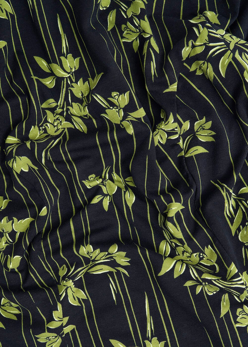 Alison Jersey Dress, Navy Green, hi-res