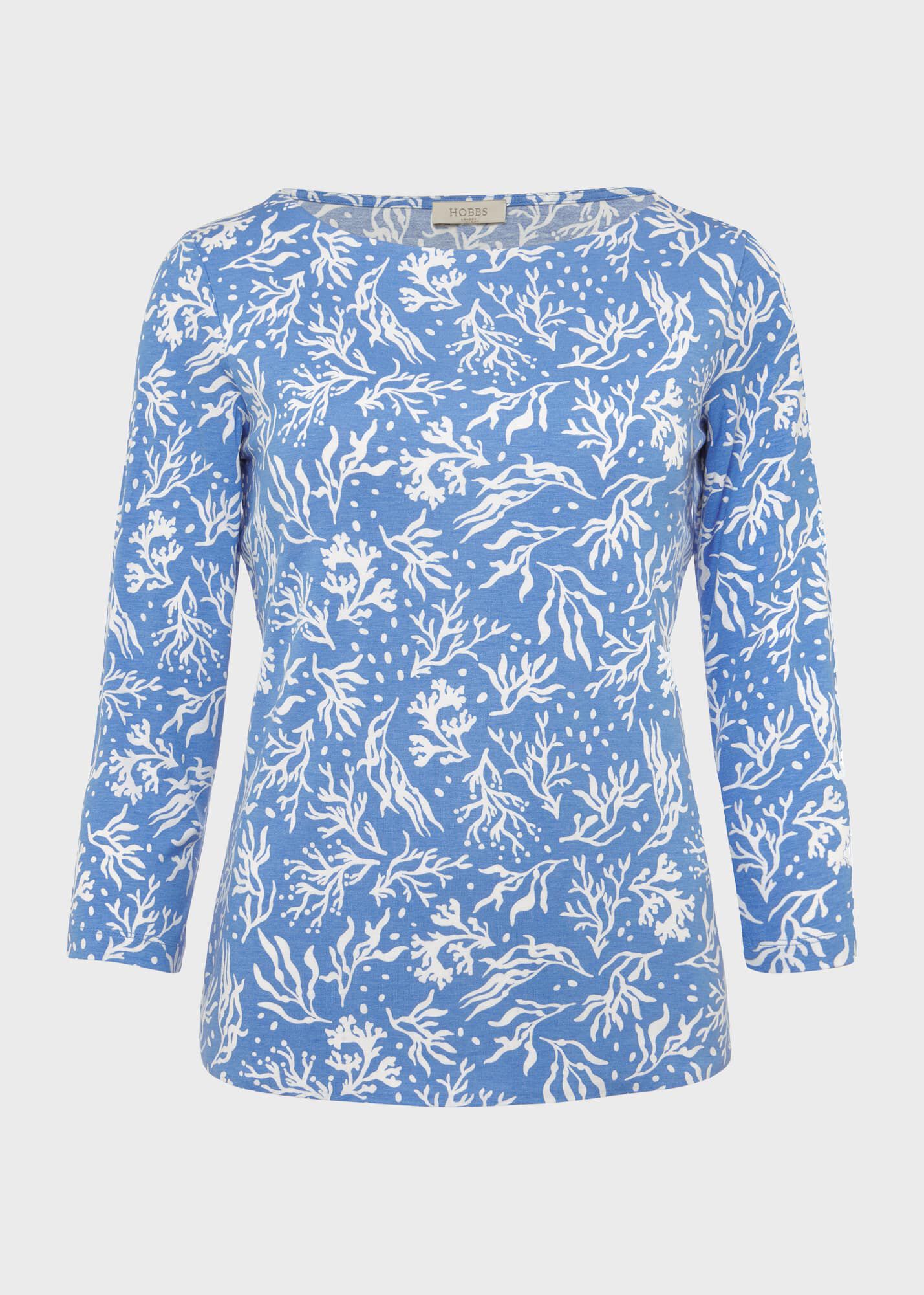 ホブズ HOBBS SONYA PRINTED TOP （CAMEL BLACK） Sonya Printed Top | Hobbs US |