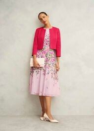 Carly Dress, Pale Pink Multi, hi-res