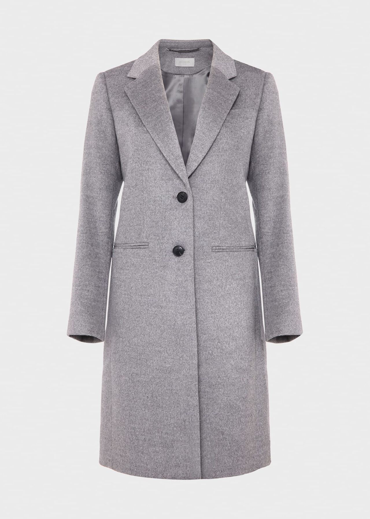 Petite Tilda Wool Coat, Grey, hi-res