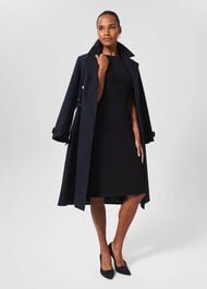 Amy Court Shoes, Navy, hi-res