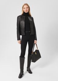 Imogen Long Boot, Black, hi-res