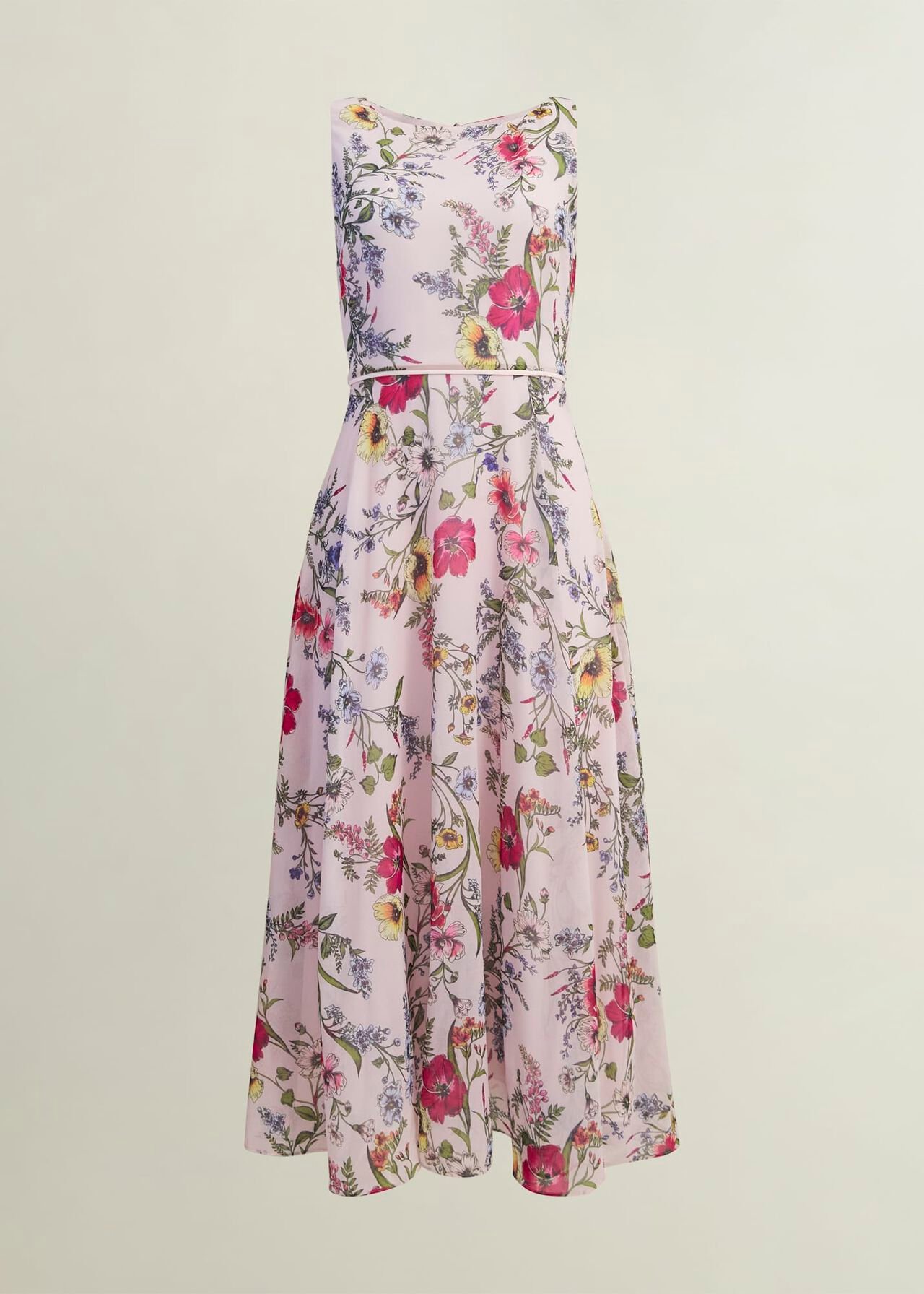 Carly Dress, Pale Pink Multi, hi-res