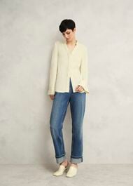 Buttermere Blouse, Buttercream, hi-res