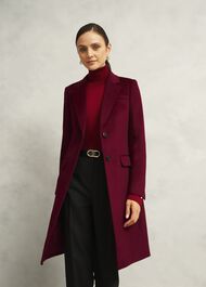Petite Cavendish Coat, Beryl Red, hi-res