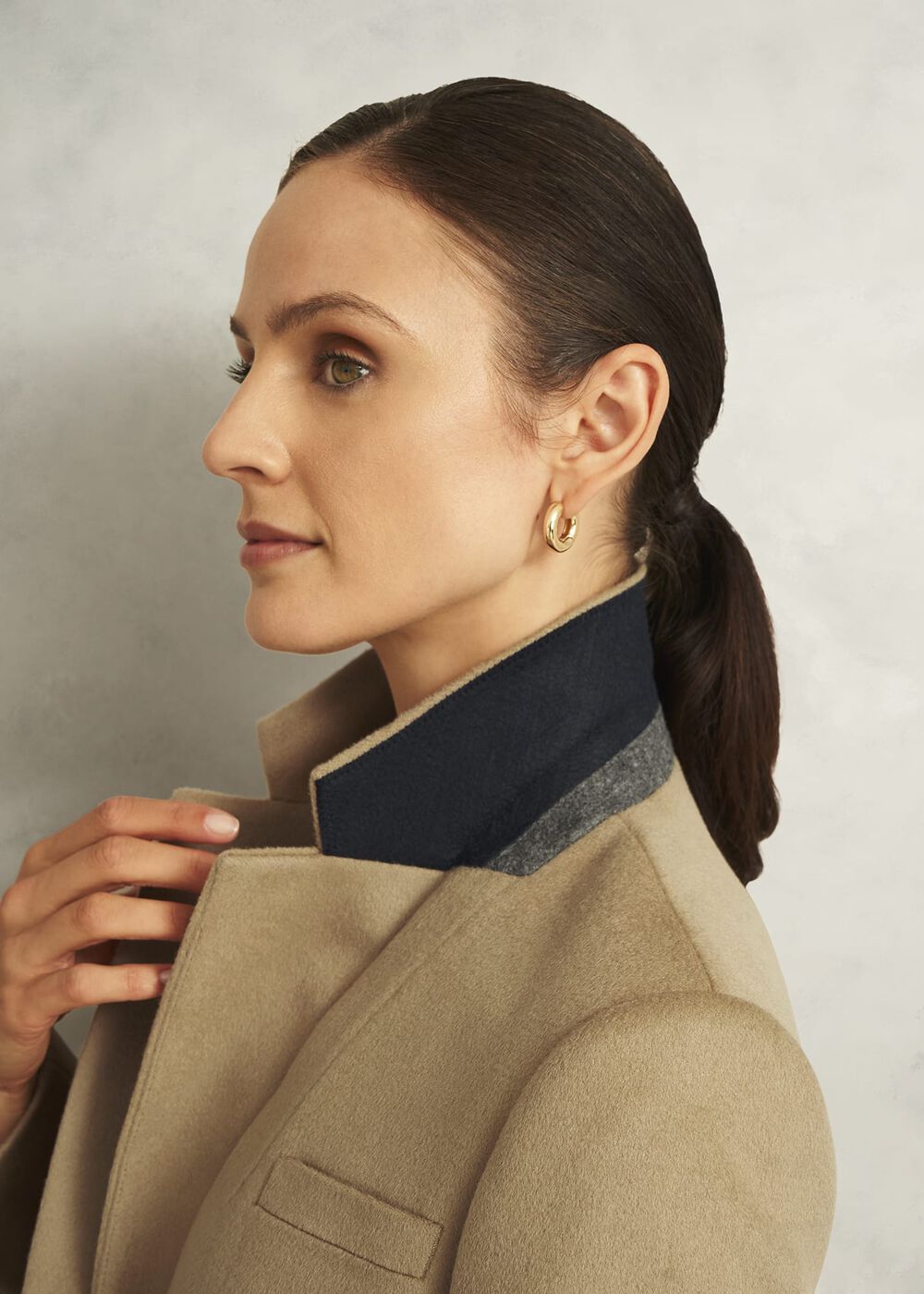 Cavendish Wool Coat, Hobbs Camel, hi-res