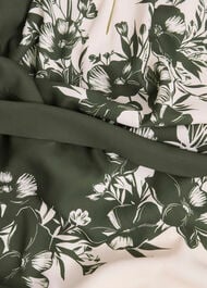 Hilliard Dress, Green Cream, hi-res