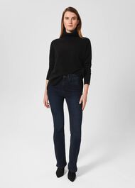 Niomi Bootcut Jeans , Indigo, hi-res