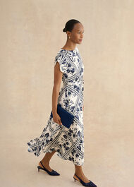 Latimer Dress, Cream Midnight, hi-res