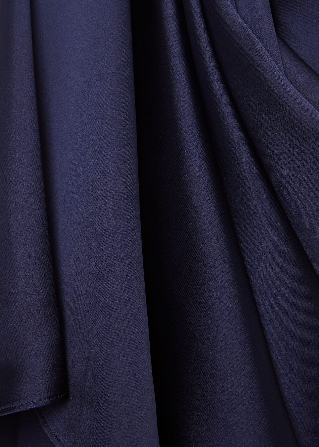 Jemma Satin Maxi Dress, Midnight Navy, hi-res