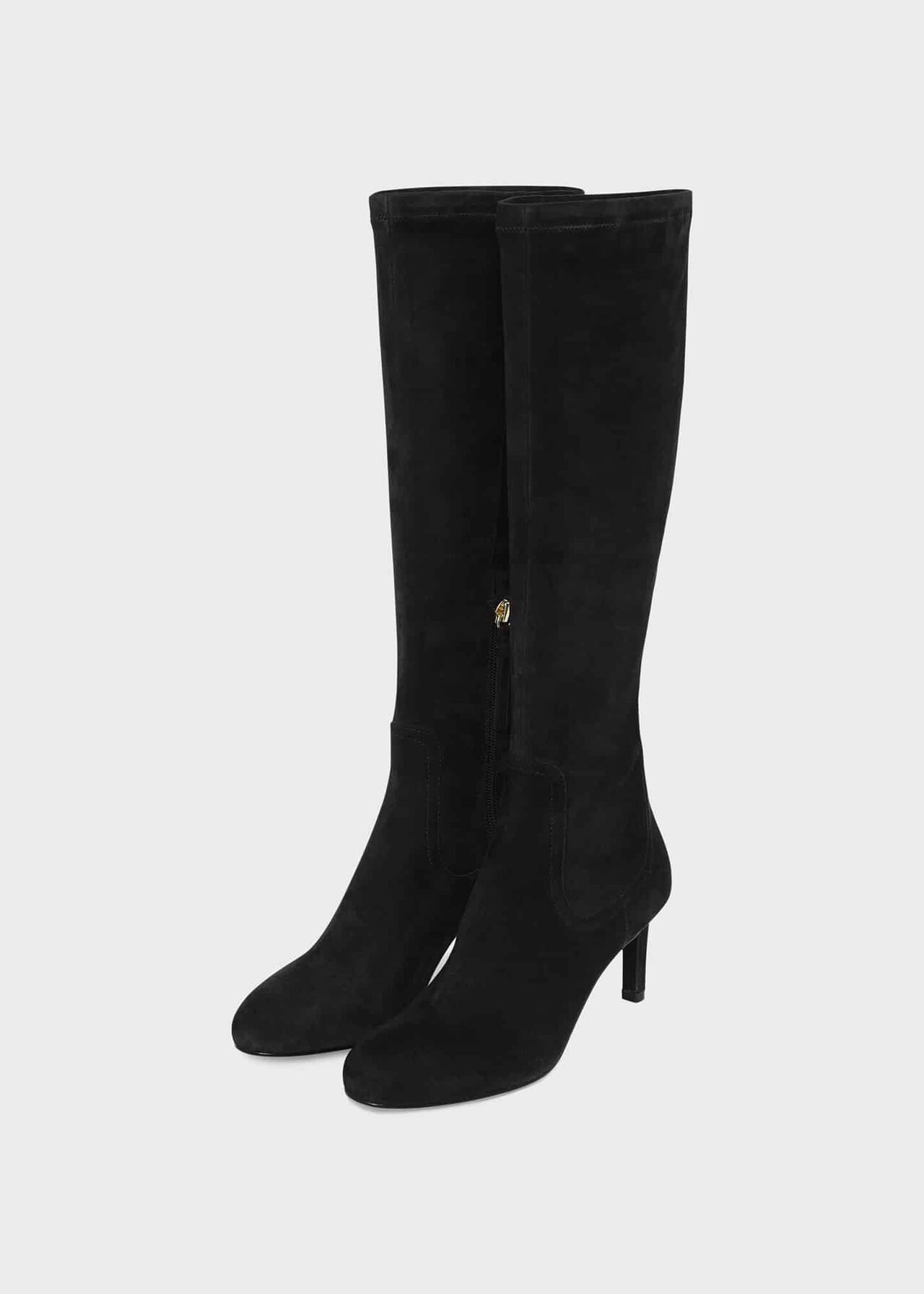 Lizzie Stretch Boots, Black, hi-res