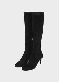 Lizzie Stretch Boots, Black, hi-res