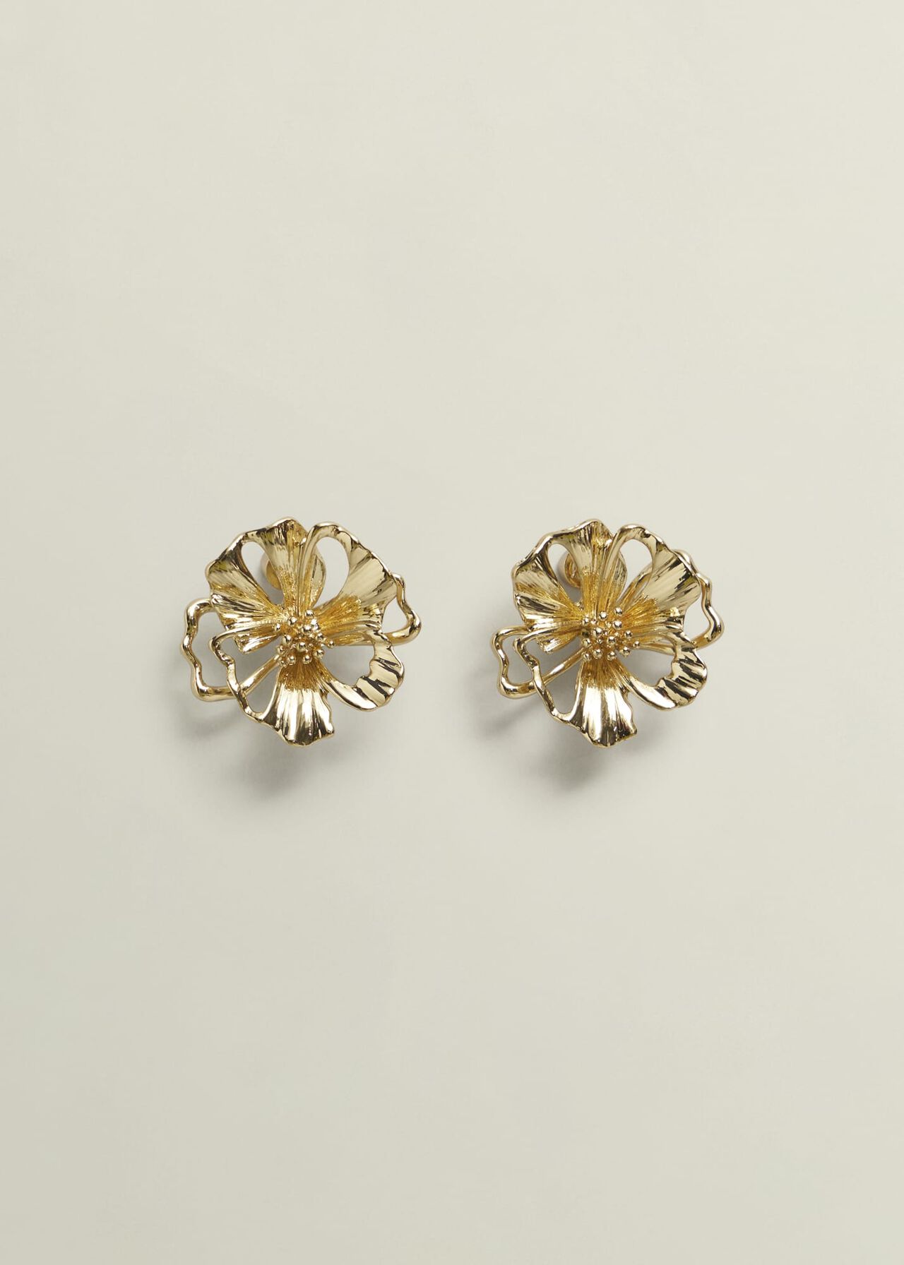 Samira Earrings, Gold, hi-res